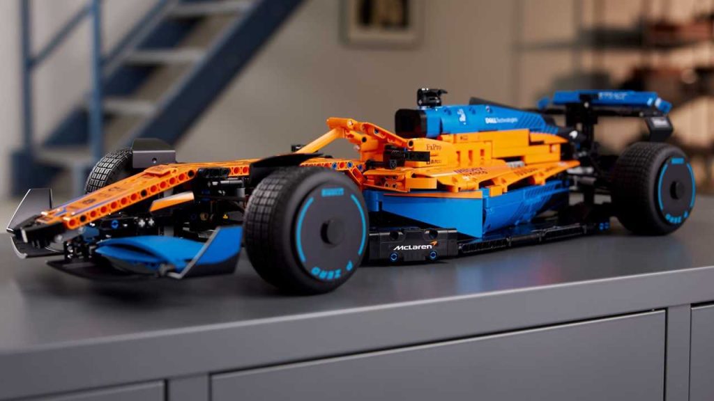 Lego Technic Mclaren Formula 1 Race Car On Shelf