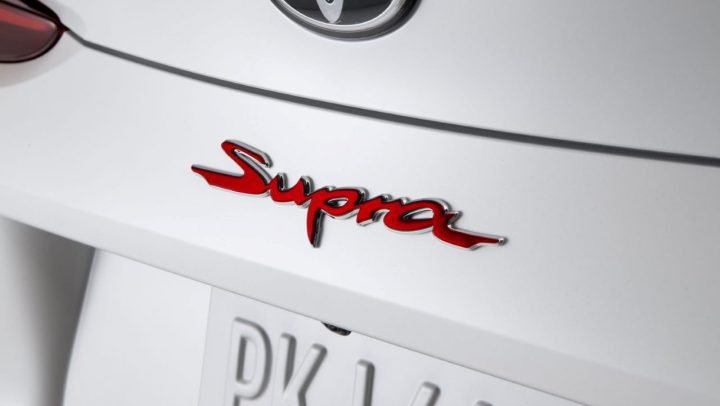 2023 Toyota Gr Supra Manual Exterior Rear Badge Inline 5