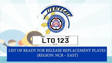Lto License Plate Replacement April 2022