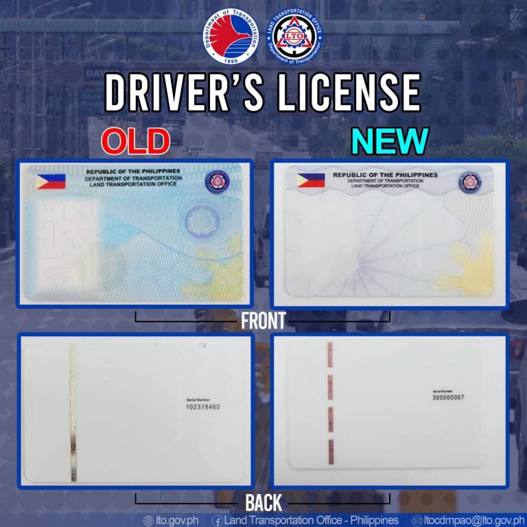 DOTr Shows Off New PH Driver's License Card Design For 2022 • YugaAuto ...