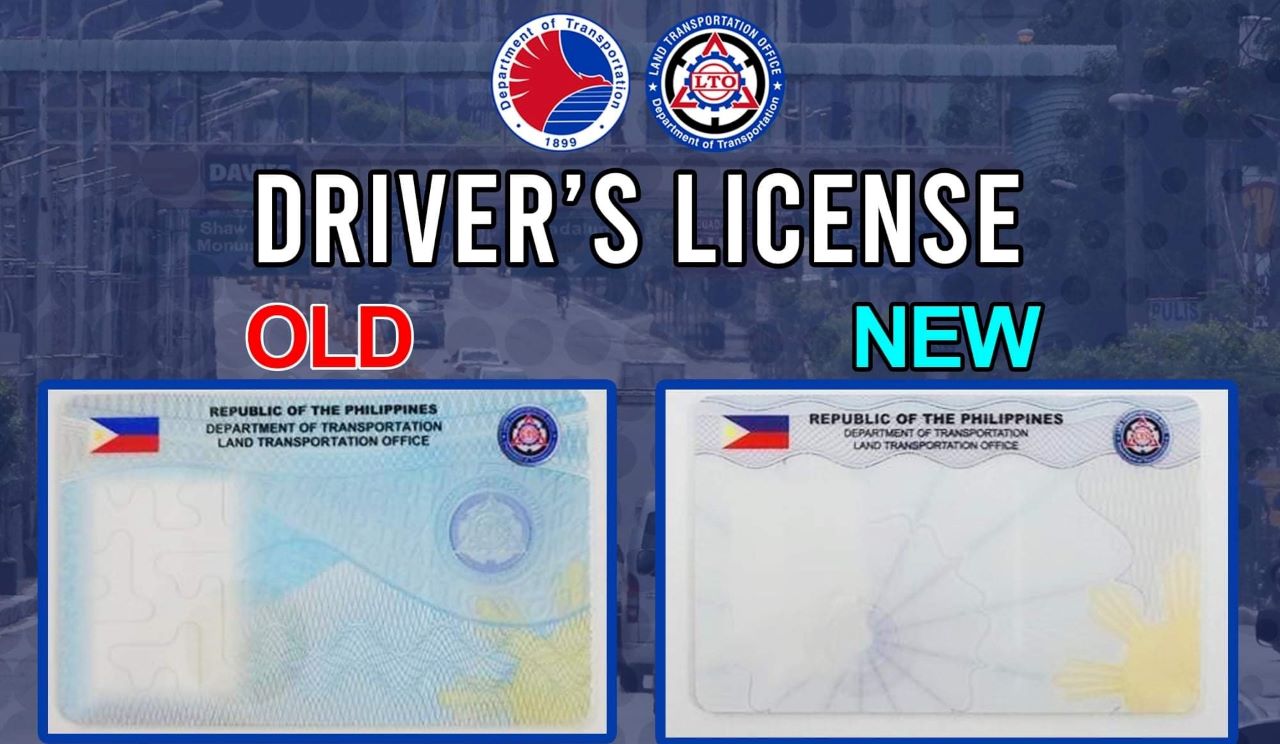 DOTr shows off new PH Driver’s License card design for 2022