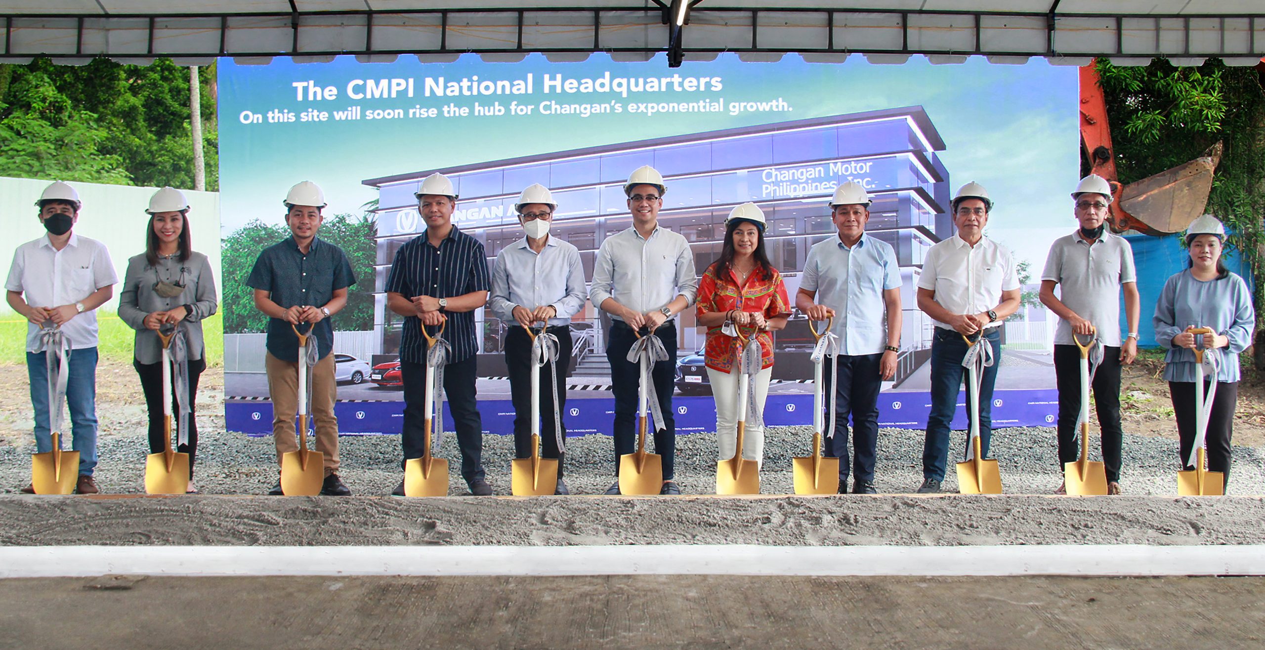 Changan Philippines To Open New Local Headquarters; broke ground last May 17