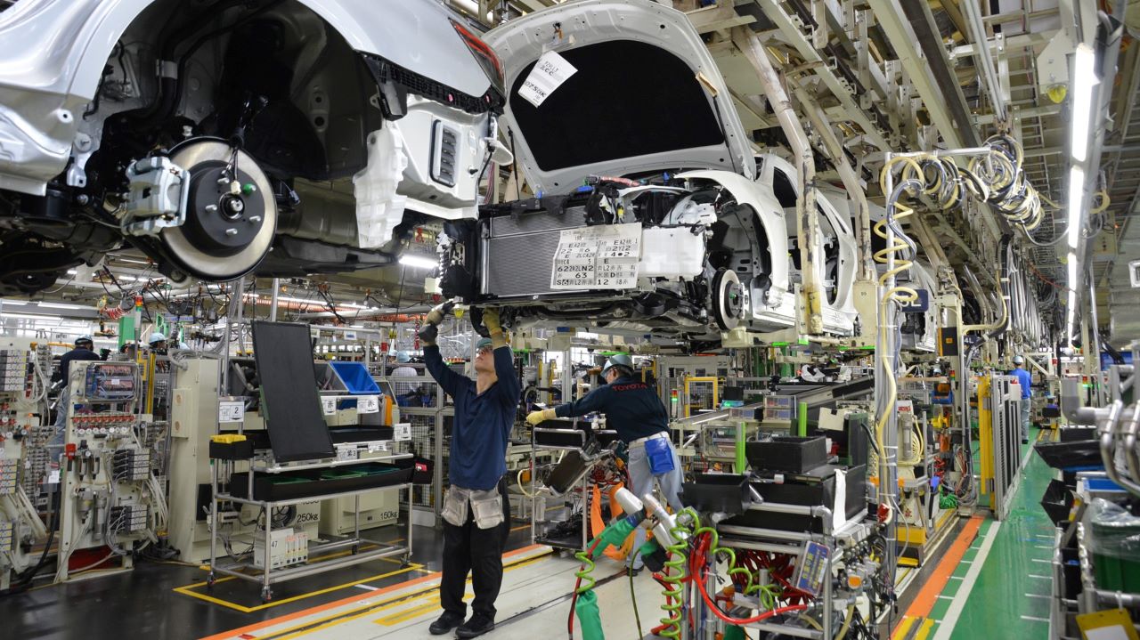 Toyota Japan forced to stop production lines again due to parts shortage