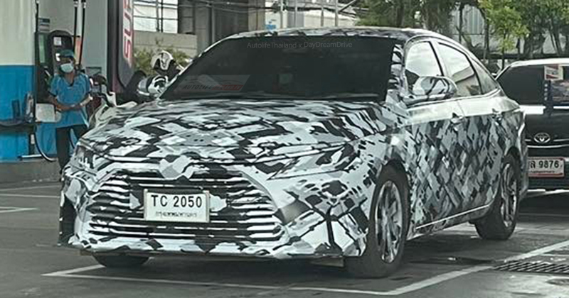 2023 Toyota Vios Spied Testing Again in Thailand