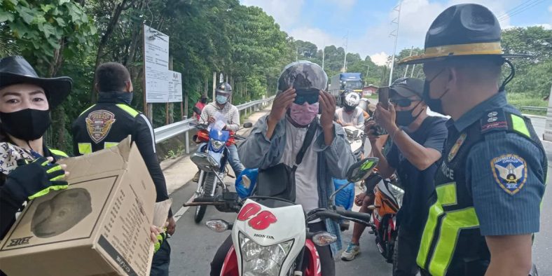 MMDA, HPG Reminds Riders To Wear Only "standard Protective Motorcycle