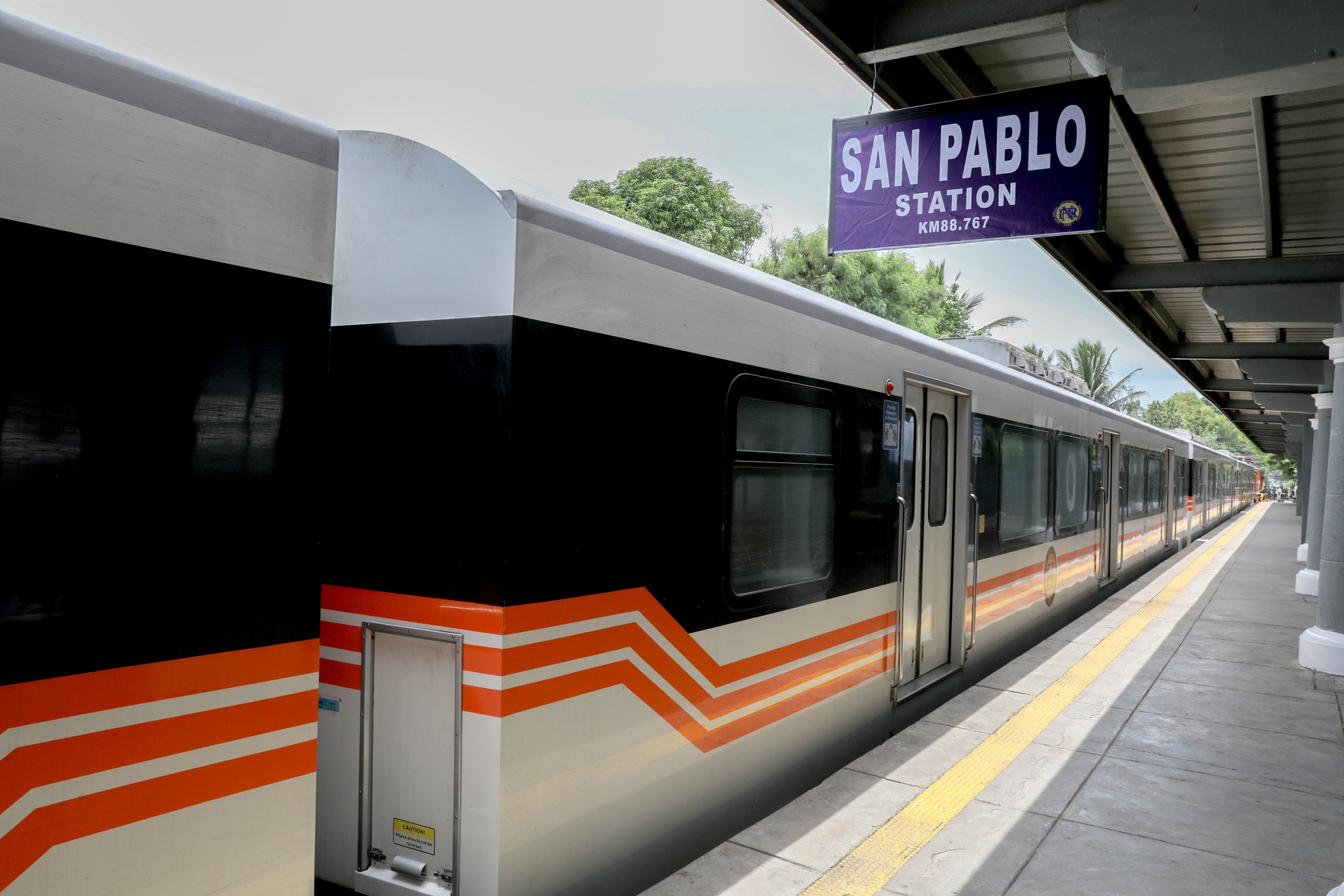 The San Pablo-Lucena PNR line is now open, travel time is 30 minutes