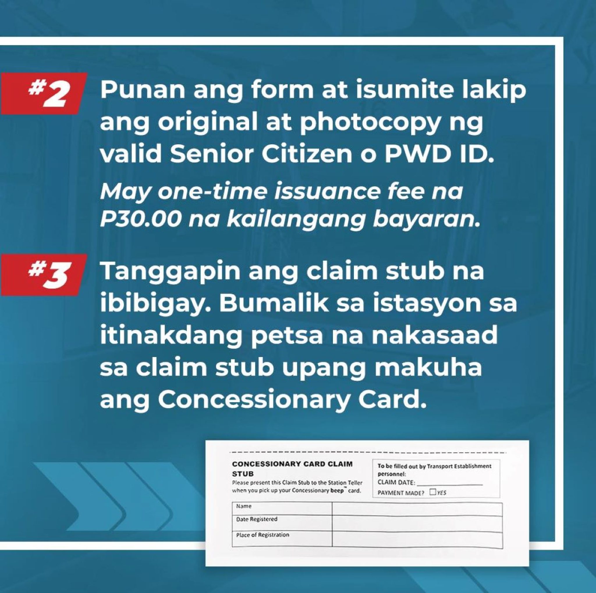 Quick Guide: How Can Senior Citizens, PWDs Get The MRT-3 Concessionary ...