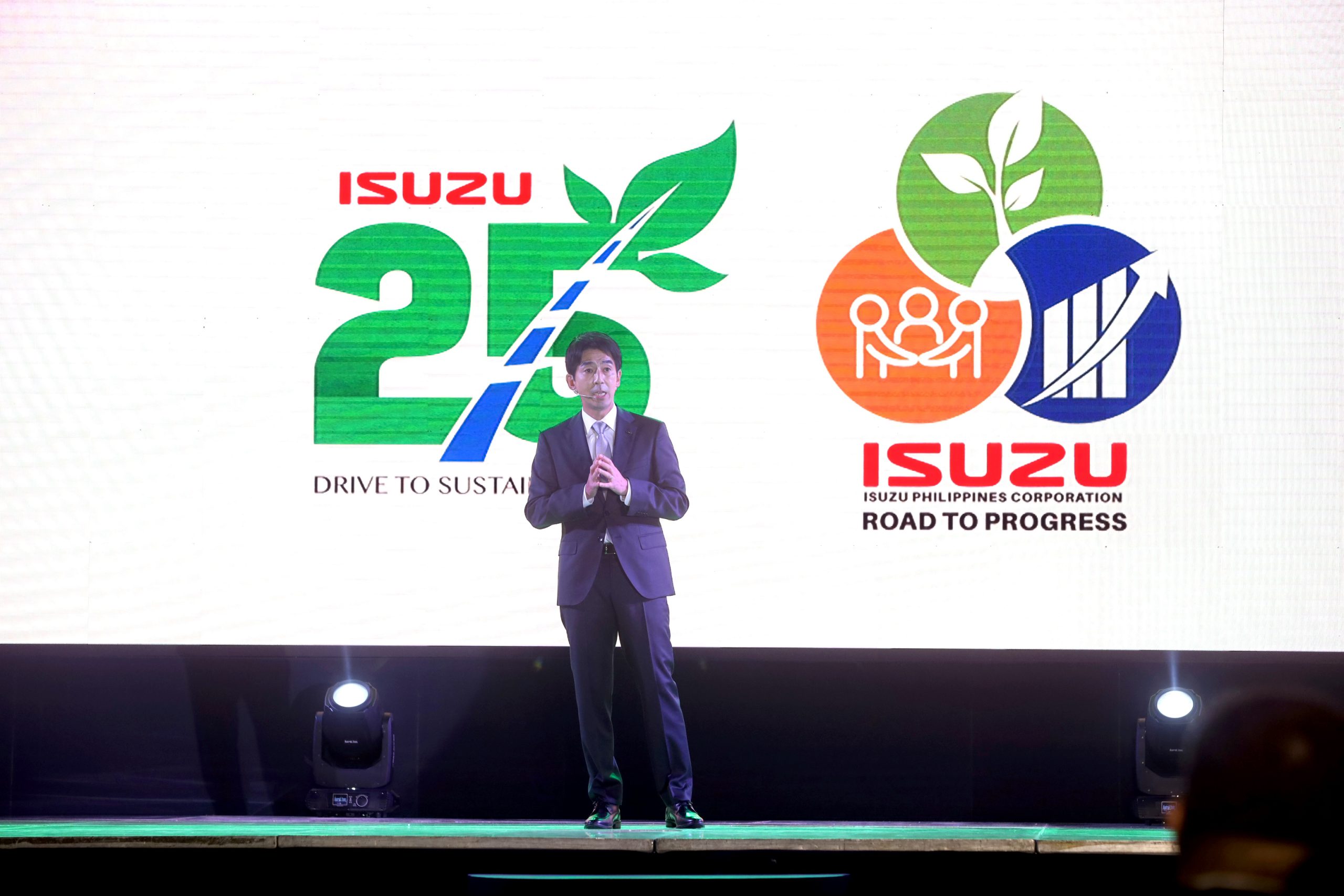 Isuzu Philippines President Murakami Presenting Road To Progress