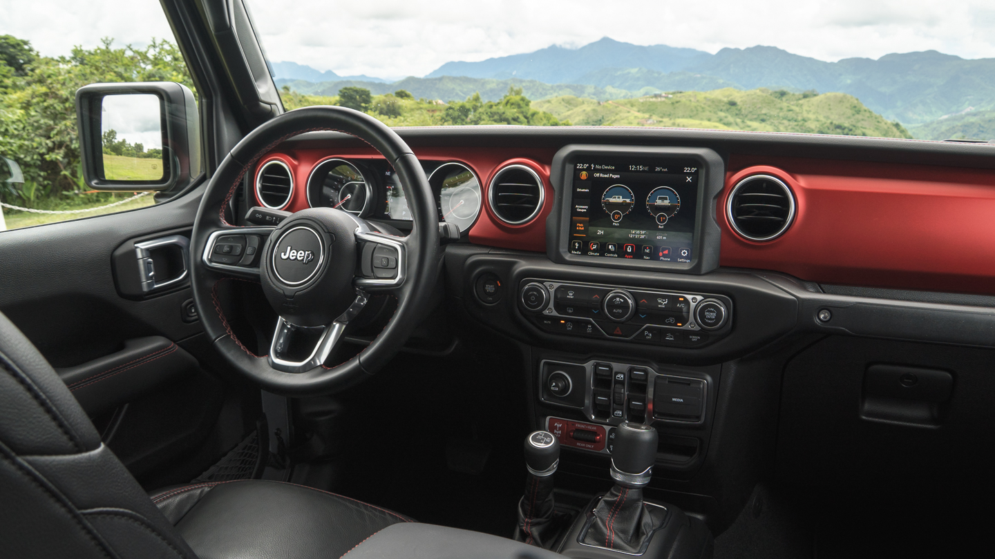Jeep Gladiator Rubicon Dashboard Interior