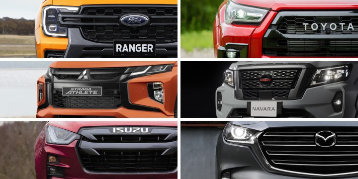 Ford Ranger Toyota Hilux Mitsubishi Strada Nissan Navara Isuzu D Max Mazda Bt 50 Pickup