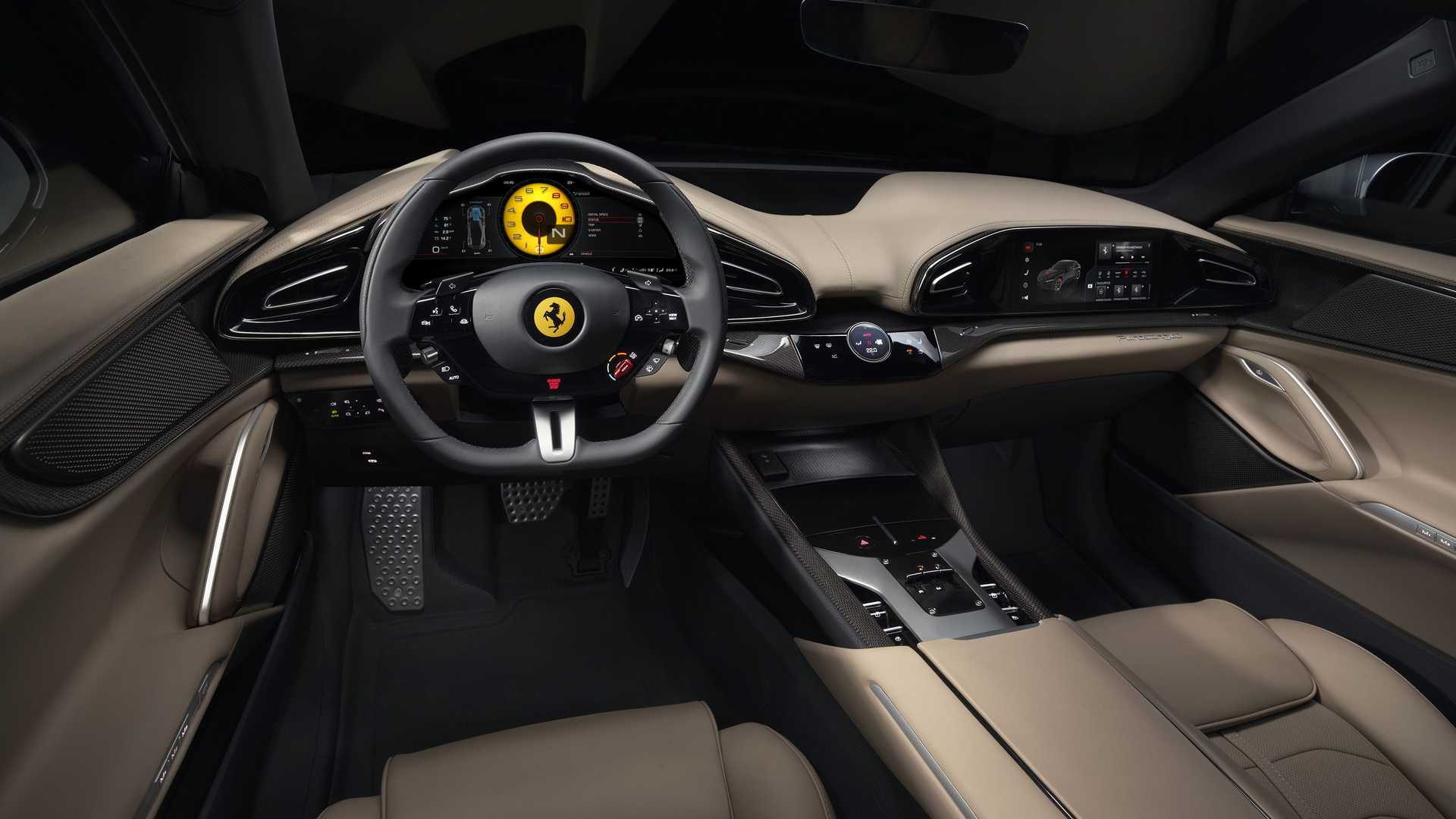 2024 Ferrari Purosangue Interior Dashboard