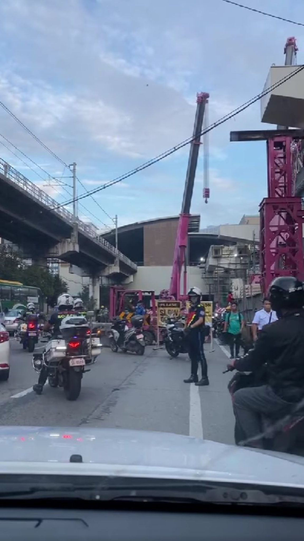 EDSA Northbound Traffic In Front Of Trinoma-Landmark Might Be Much ...