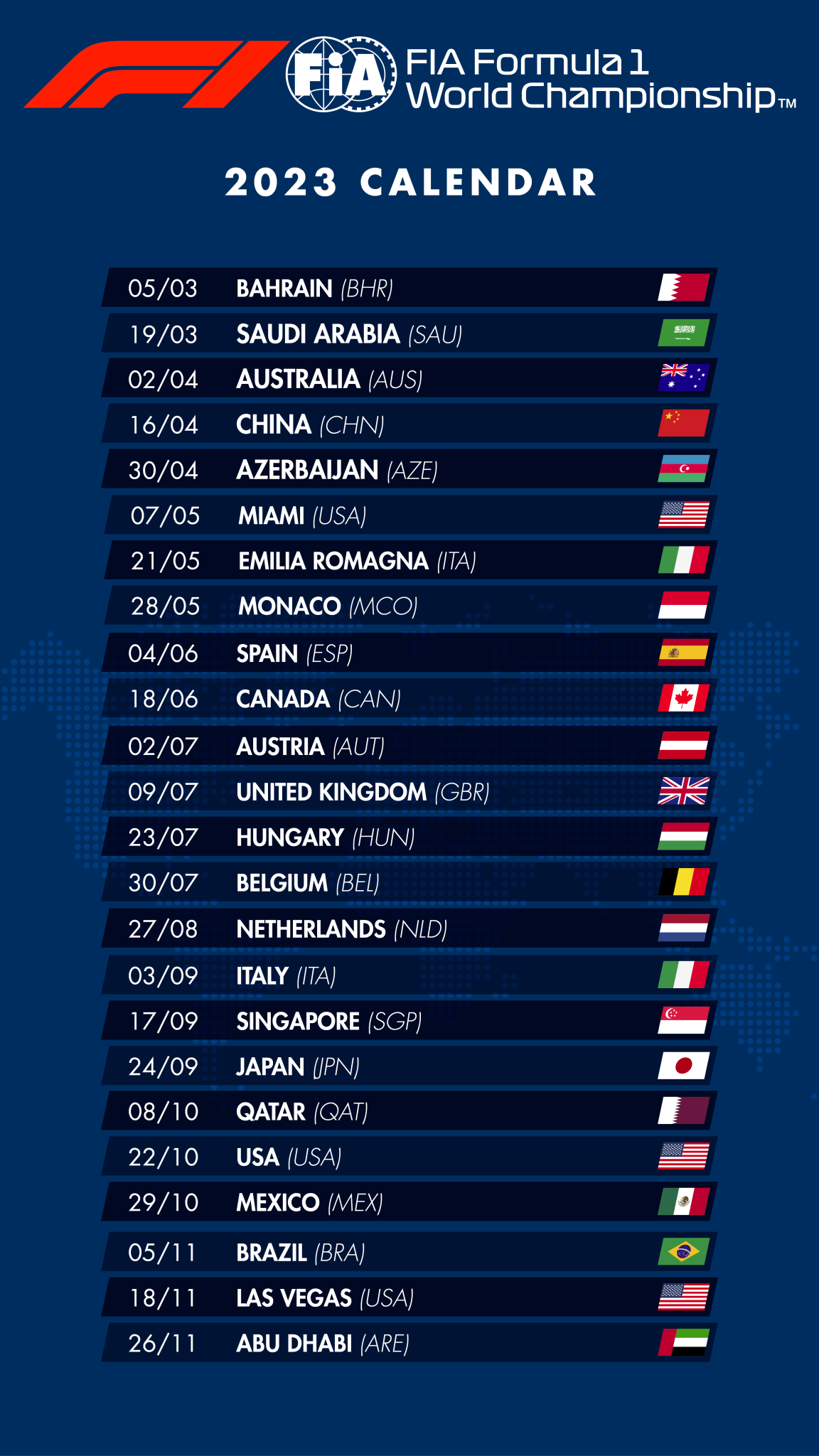 F1 2024 Sprint Races Schedule Celine Fiorenze