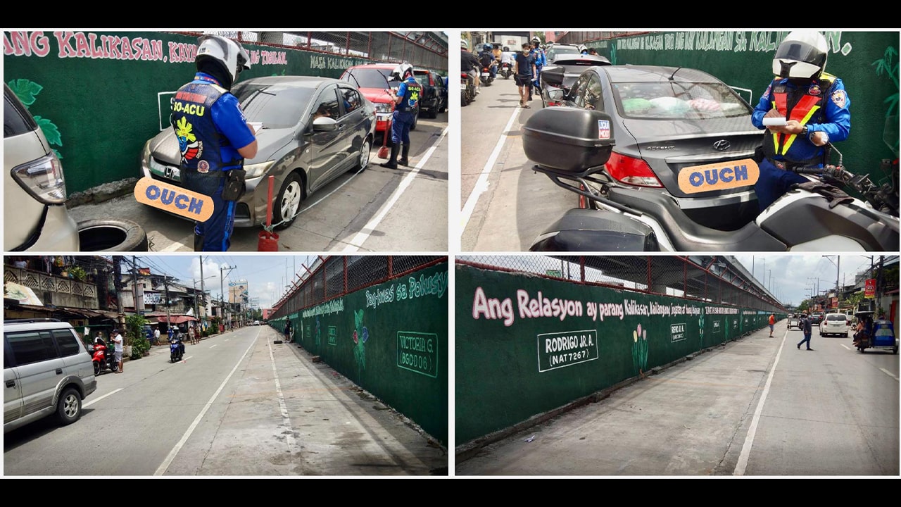 MMDA quickly cracks down on Barangay that illegally sold parking slots along West Service Road