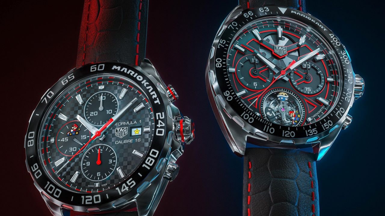 1-Up your Tag Heuer collection with these limited edition Mario Kart timepieces