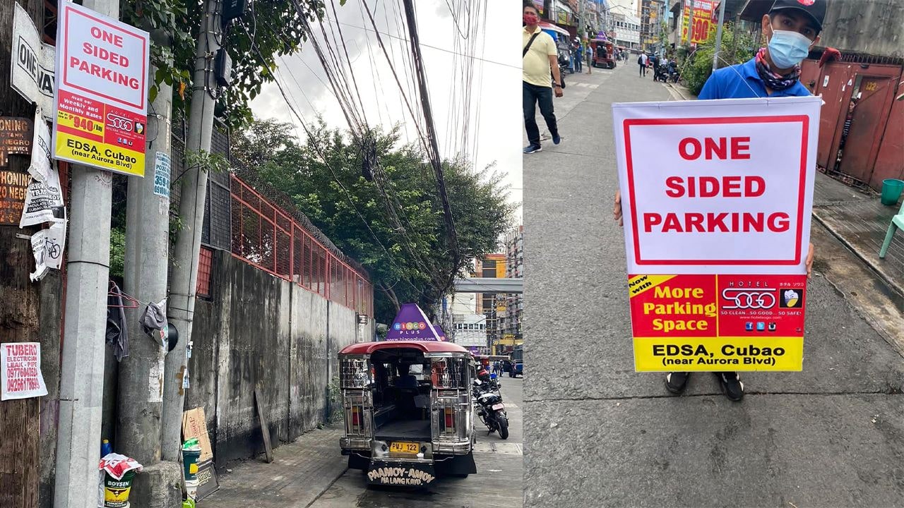 Illegal parkers getting more creative, but MMDA says City Resolution the only basis for legal street parking