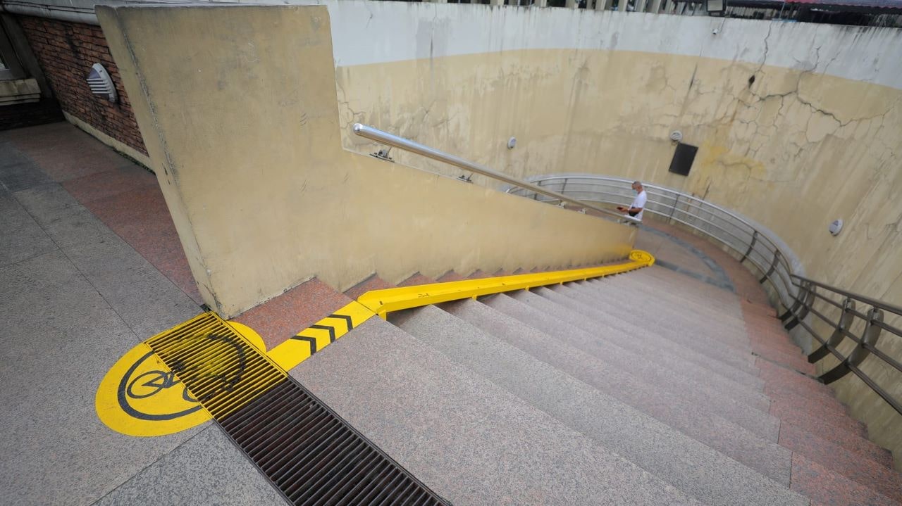 Quezon City Bike Ramp Installation Underpass Footbridge Inline 01 Min