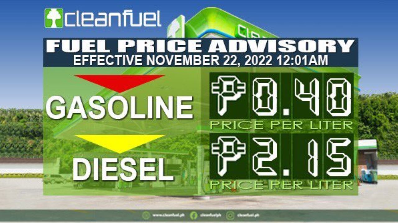Fuel Price Update November 22 2022 Inline 03 Min