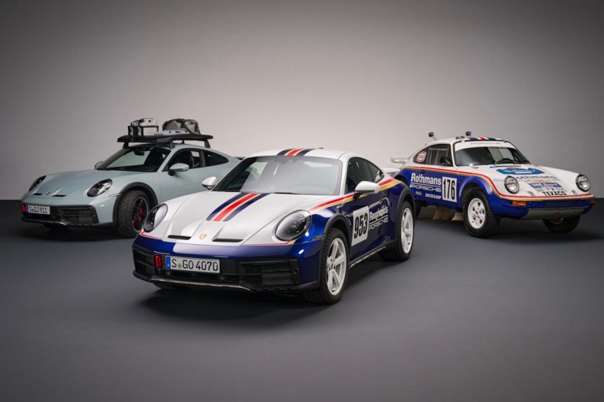 Porsche 911 Dakar Launch Main