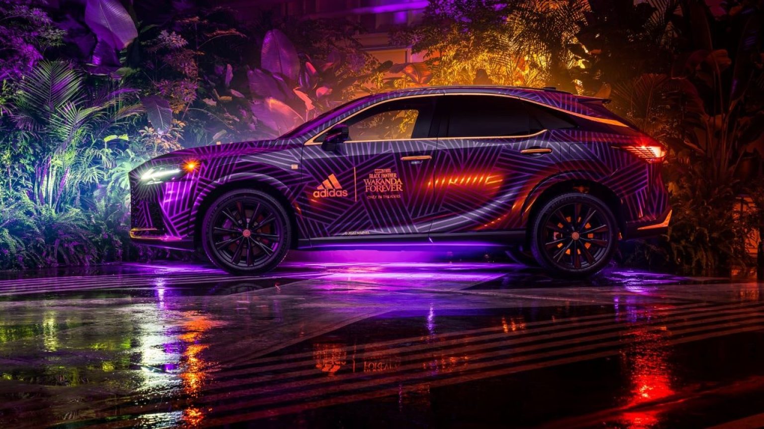 Modified Lexus Rx Awesome Lexus and Adidas collaboration creates custom all-new Lexus RX ...