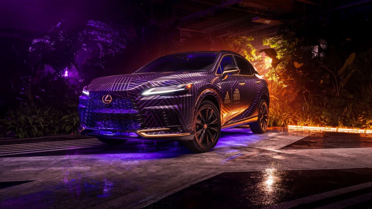 Awesome Lexus and Adidas collaboration creates custom all-new Lexus RX 500h F Sport