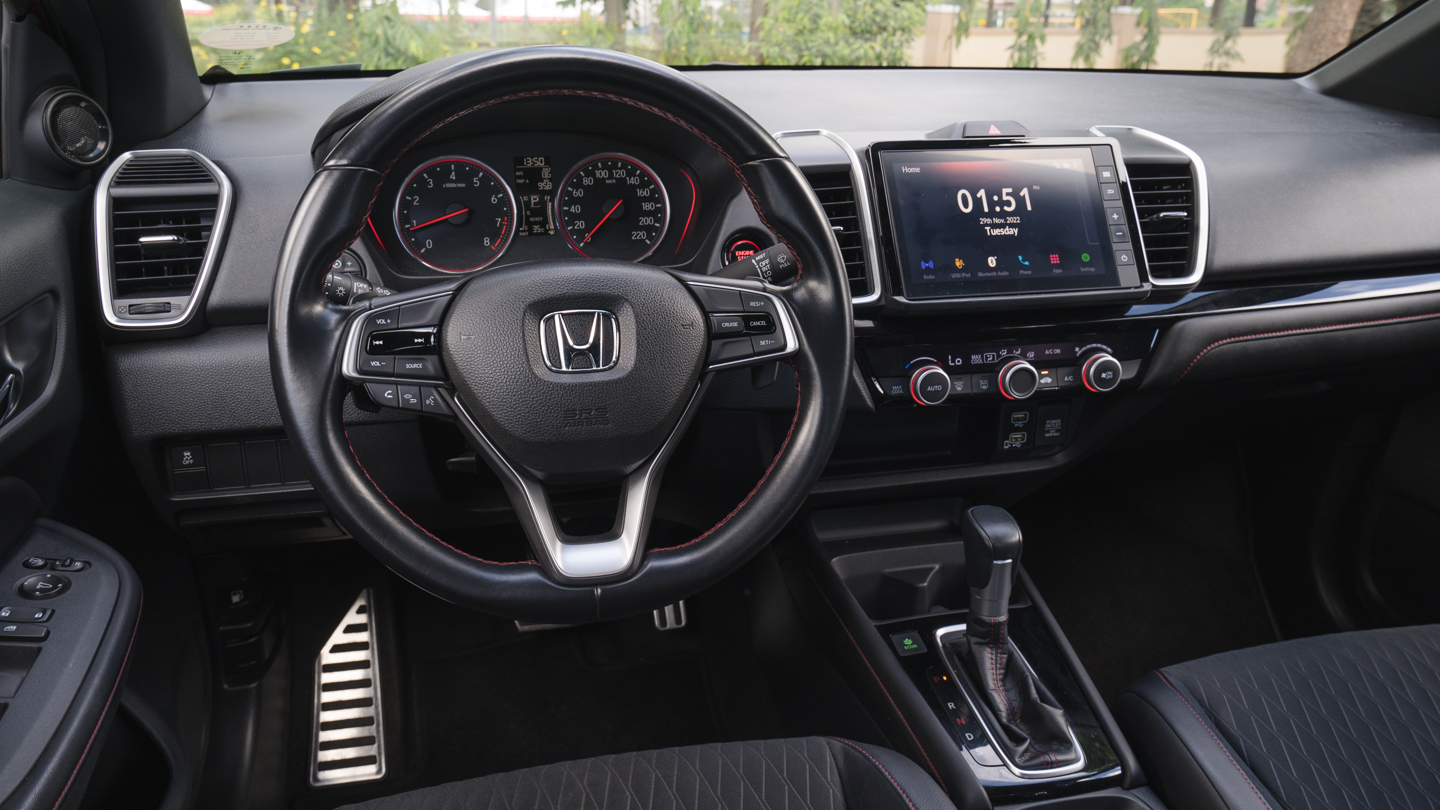 2021 Honda City Rs Sedan Interior Dashboard
