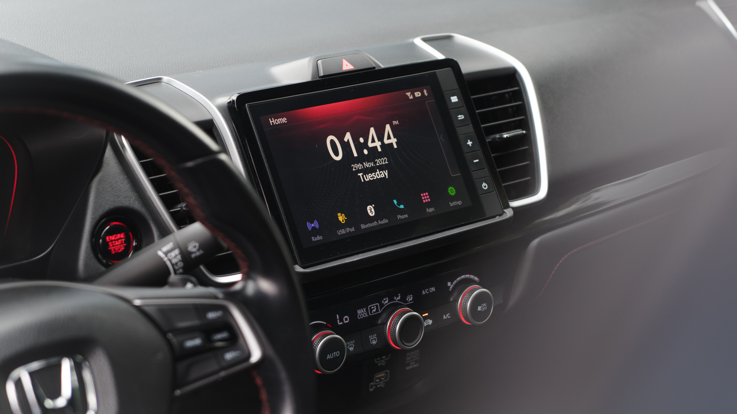 2021 Honda City Rs Sedan Interior Head Unit Radio