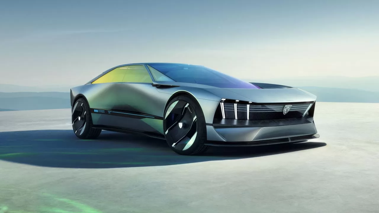 Futuristic Peugeot Inception Concept has its grand reveal at CES 2023