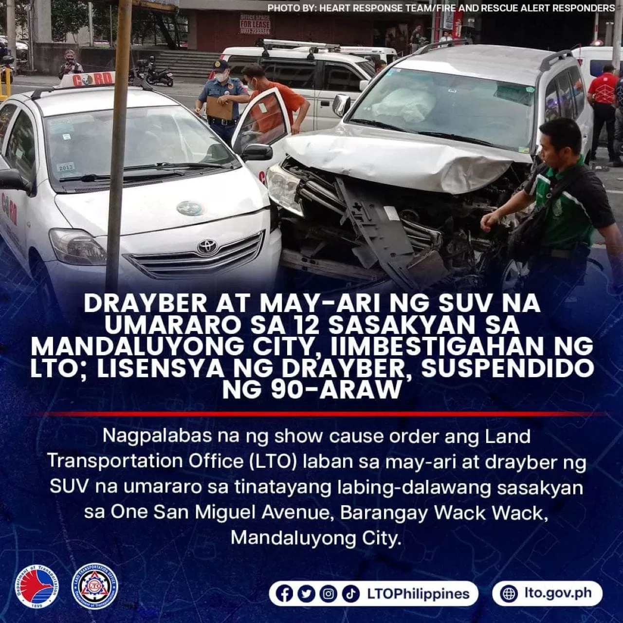 Lto Summons Driver Owner Of Suv Mandaluyong Crash Inline 01 Min