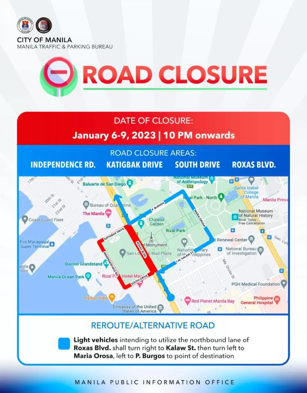 Road Closure Rerouting Black Nazarene Traslacion 2023 Inline 01 Min