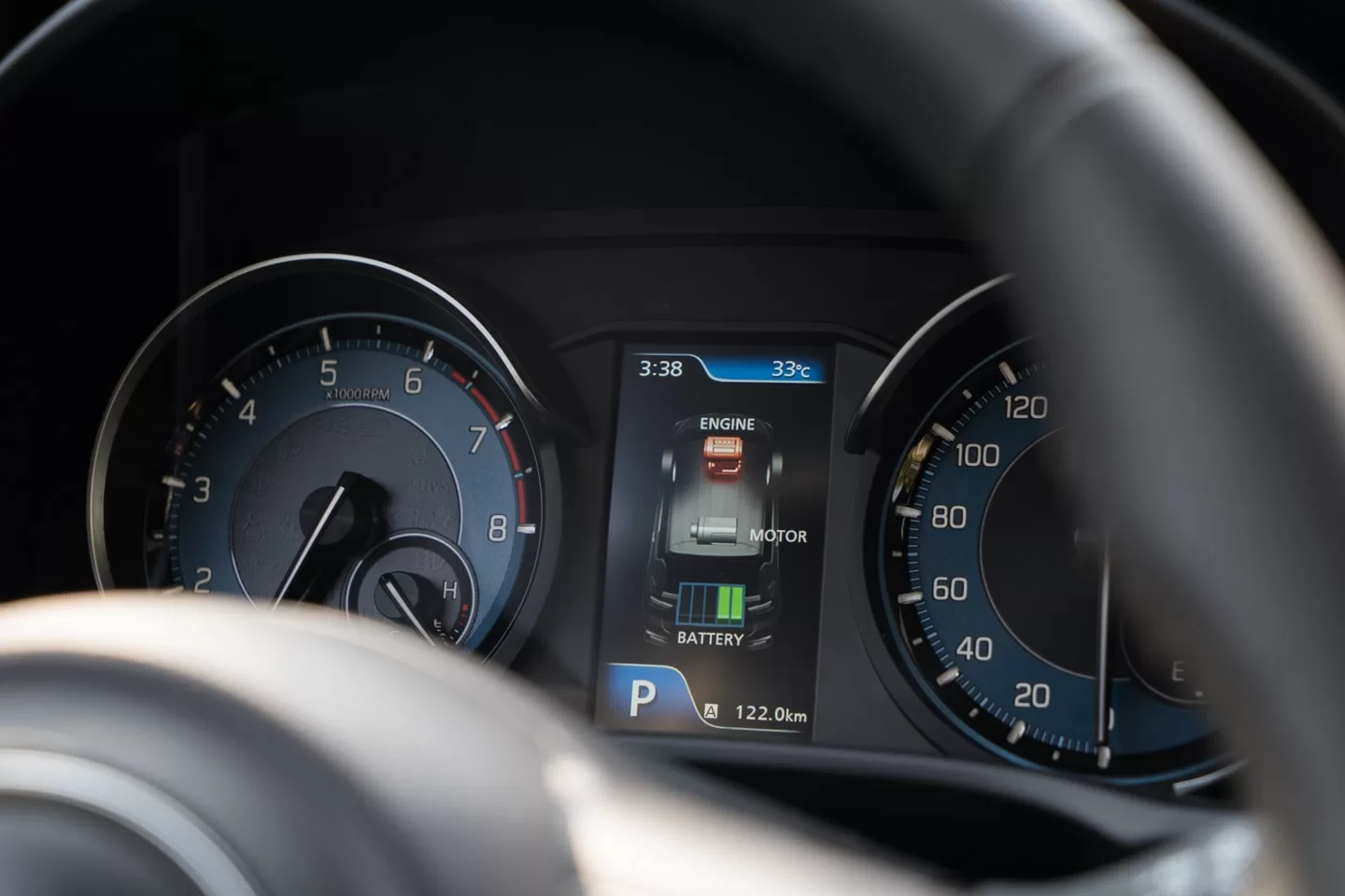 2023 Suzuki Ertiga Hybrid Meter Interior Digital No Coding Min