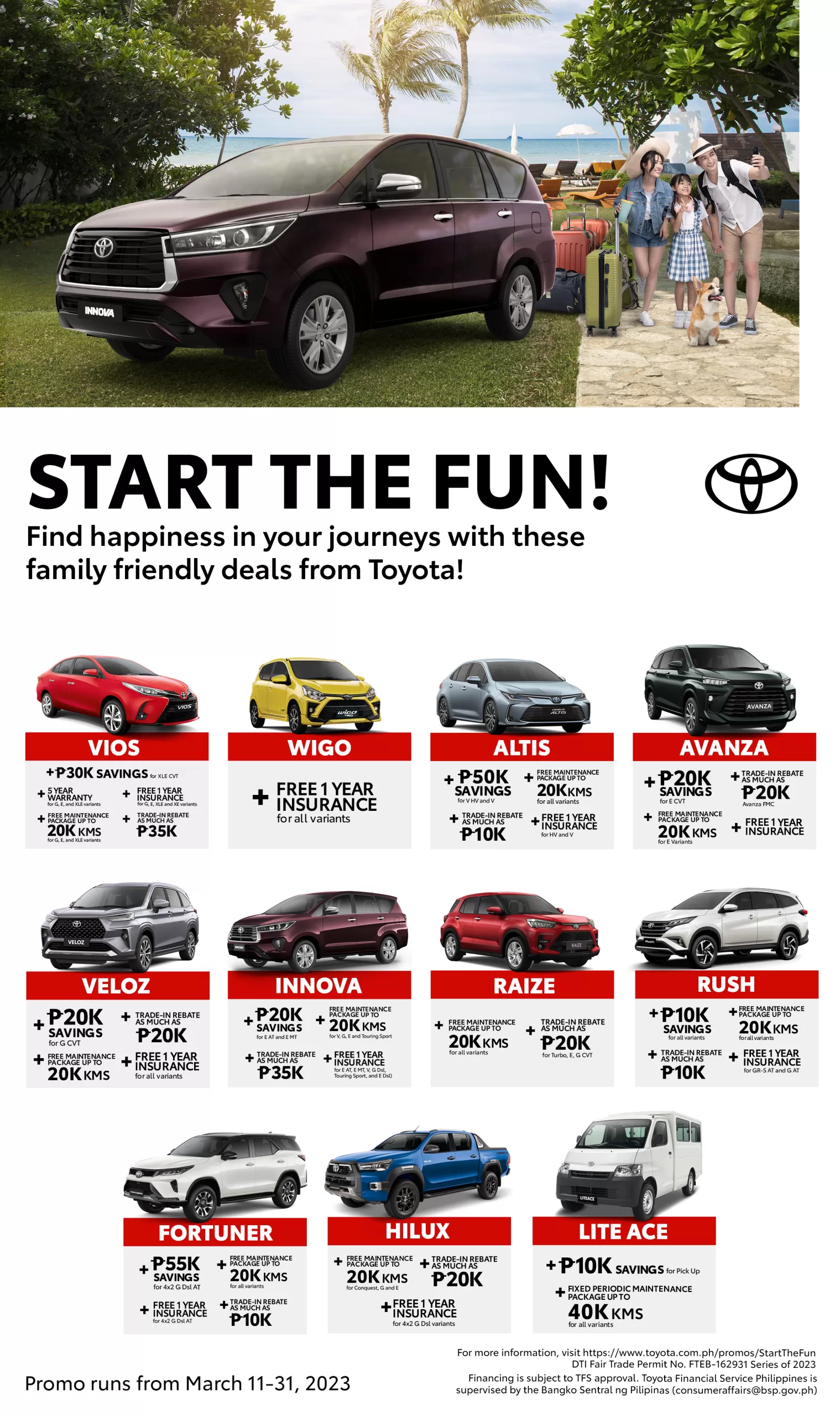 Toyota March Deals