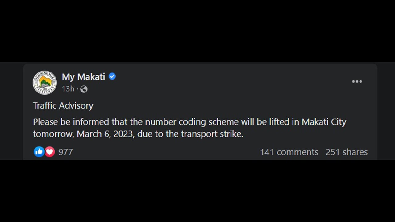 Mmda Coding Suspended March 6 Transport Strike Inline 02 Min