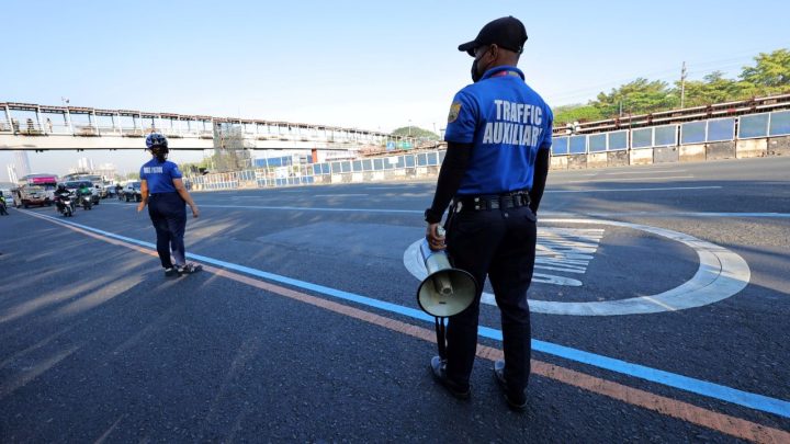 Mmda Enforcer Commonwealth Motorcycle Lane Dry Run A Min