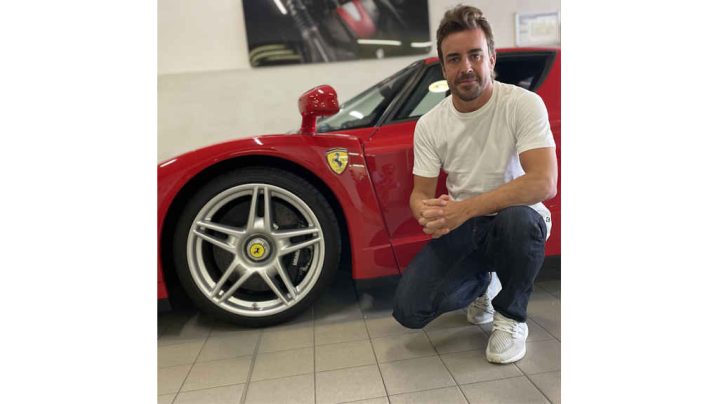 Fernando Alonso Ferrari Enzo