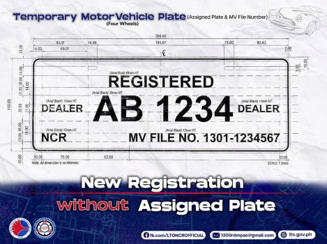 No License Plates? LTO Shows How Your Car's Improvised Or Temporary ...