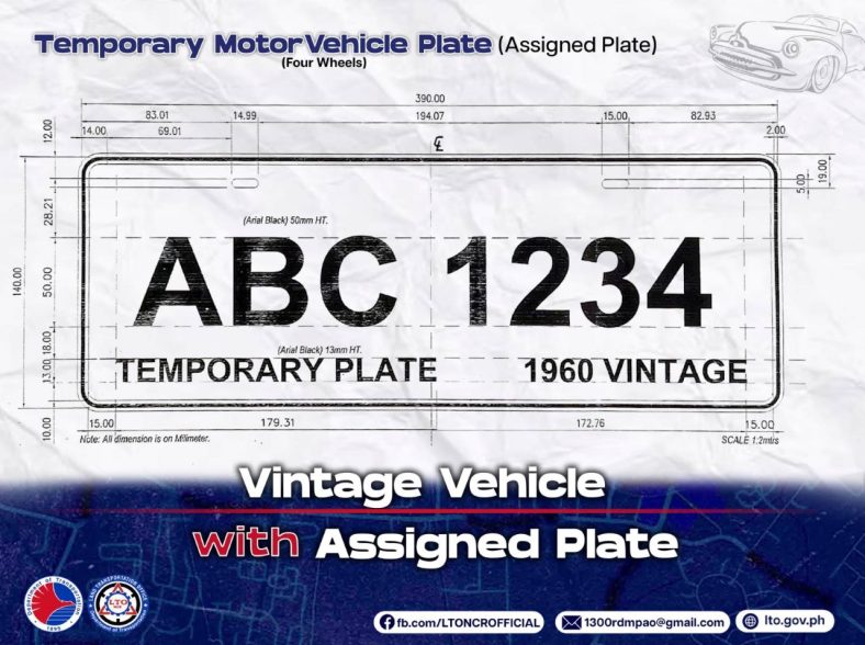 No License Plates? LTO Shows How Your Car's Improvised Or Temporary ...