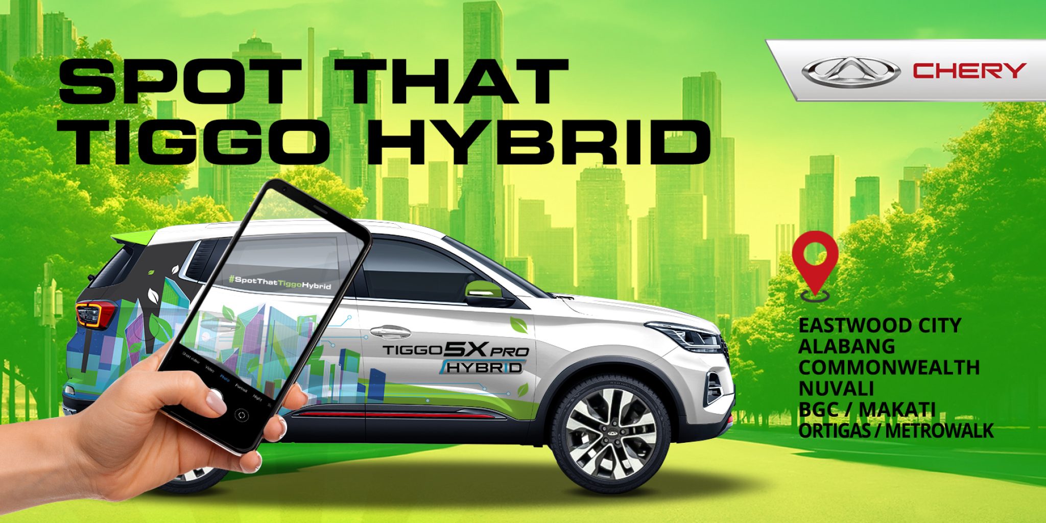 Spot The Chery Tiggo 5X Pro Hybrid And Win Exciting Prizes • YugaAuto ...