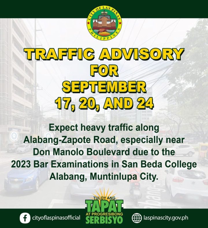 Bar Exam 2023 Traffic Advisory 2 Road Closure Inline 02 Min