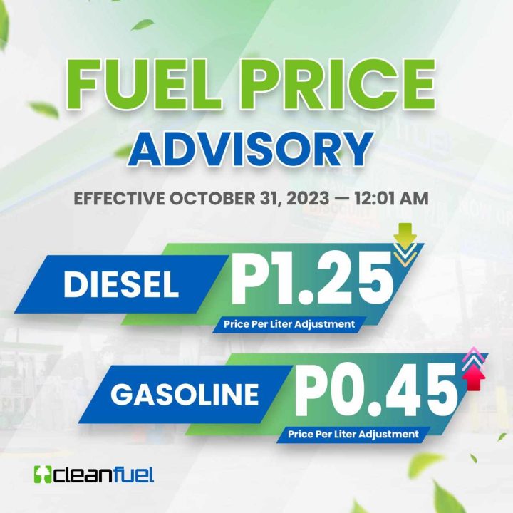 Fuel Price Update October 31 2023 Inline 03 Min