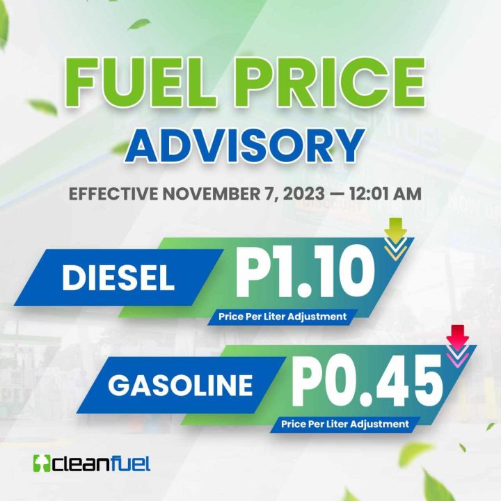 Fuel Price Update November 7 2023 Inline 03 Min