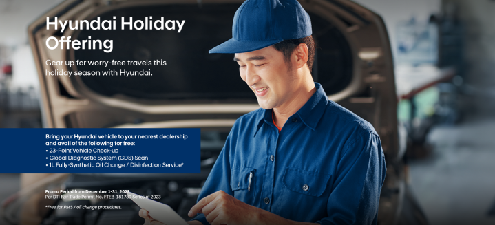 Hyundai Holiday Service Offering