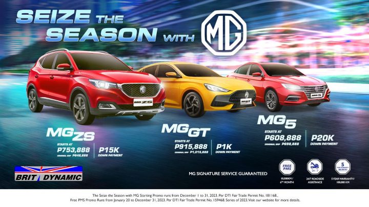 MG Press Information Seize The Season With Mg December Sales Promo Unveiled By Mg Philippines