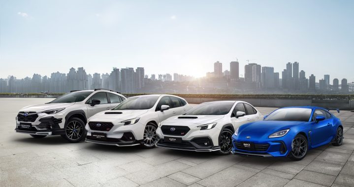 Subaru GT Editions Line Up Cars