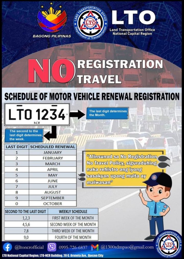 Lto Land Transportation Office No Registration No Travel Policy 2024 Inline 02 Min