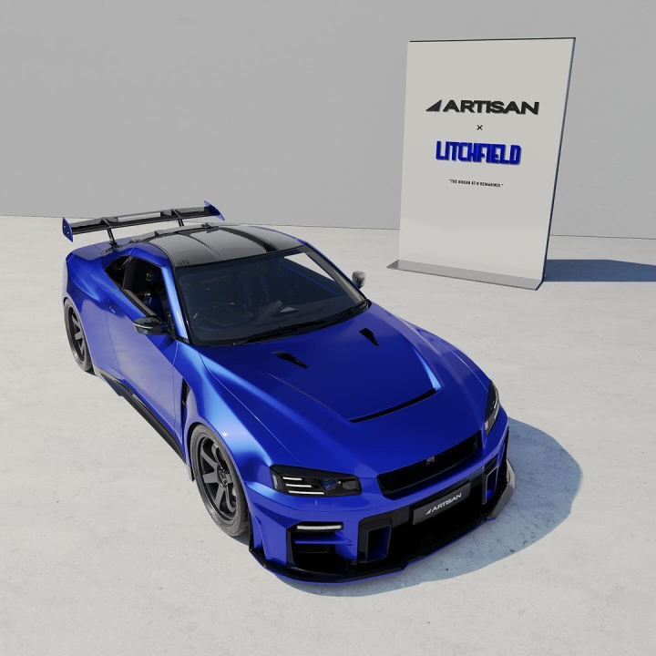 Artisan Vehicle Design x Litchfield Motors Nissan GT-R Project