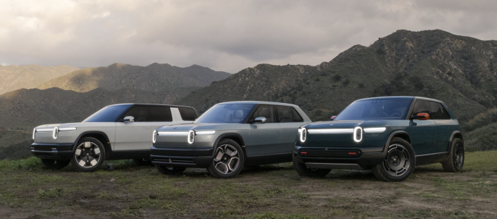 Rivian Midsize Platform lineup