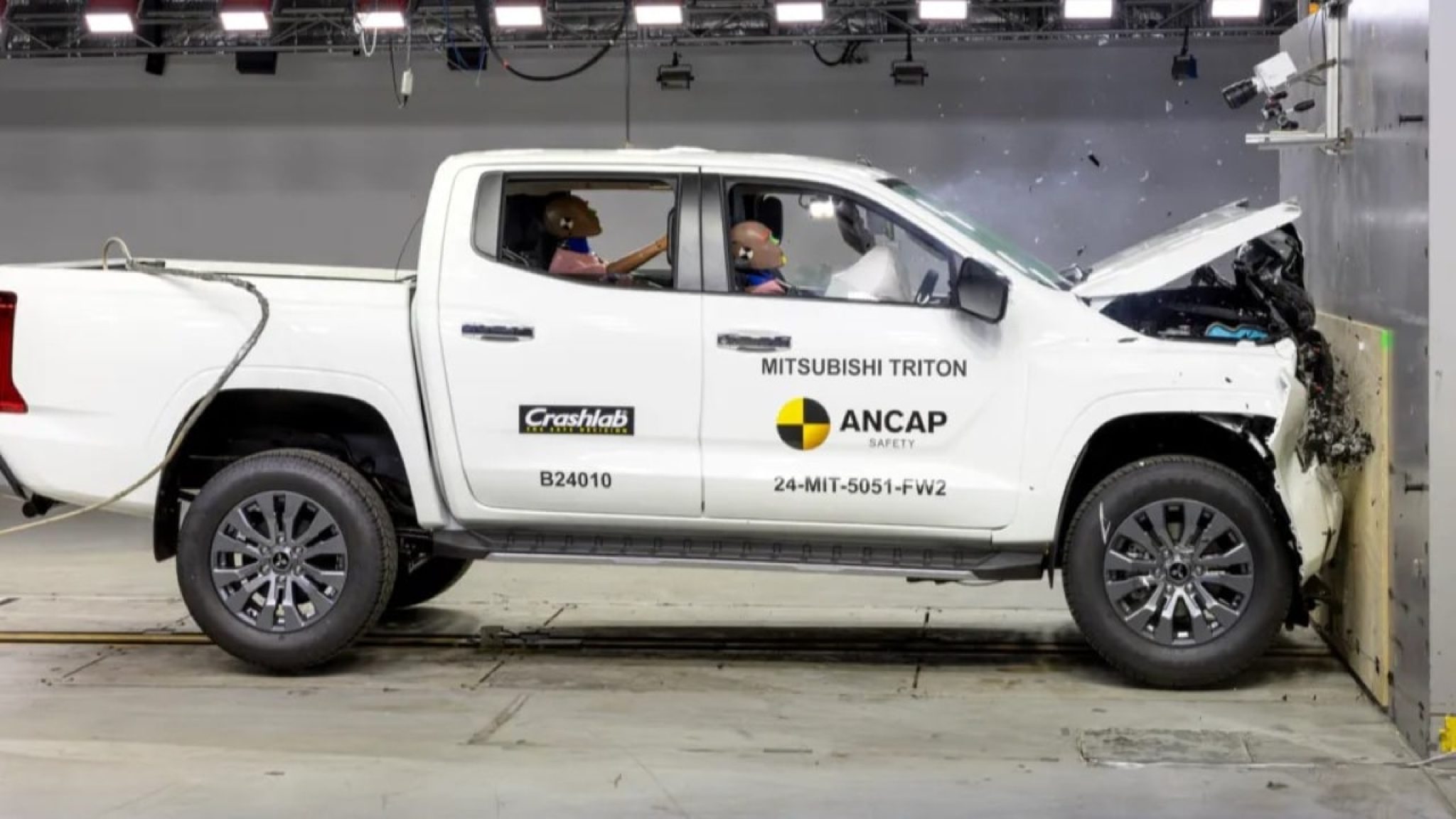 Mitsubishi Triton Gets Perfect 5-star ANCAP Safety Rating • YugaAuto ...