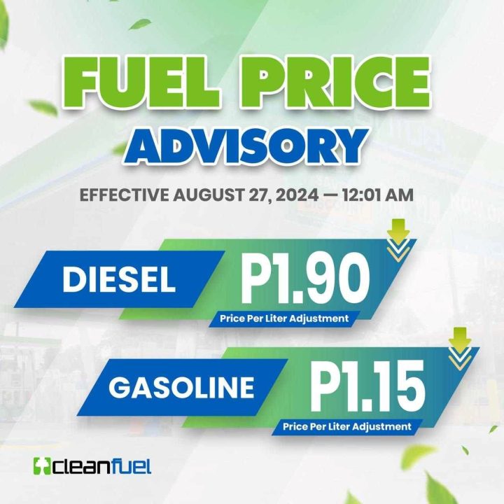 Fuel Price Update August 27 2024 Inline 01 Min