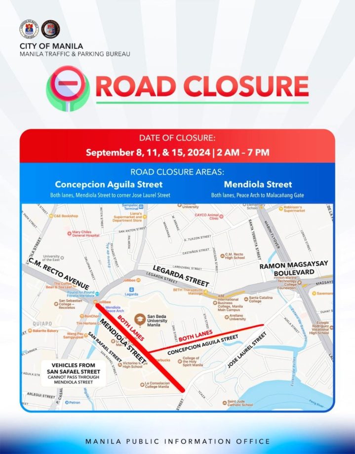 Bar Examination 2024 Bar Exam 2024 Road Closure Traffic Advisory Inline 02 Min